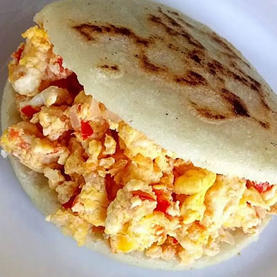 Arepa de Perico