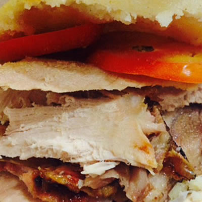 Arepa de Pernil