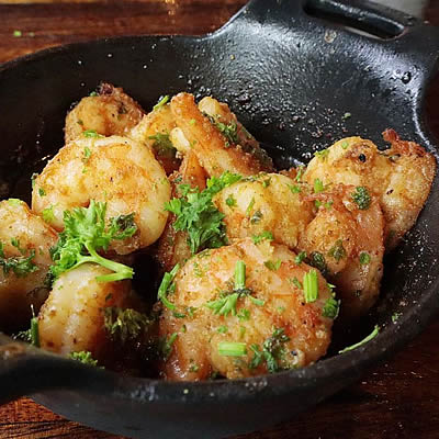 Camarones al Ajillo