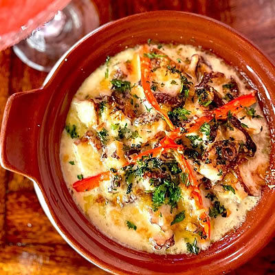 Cazuela de Pulpo