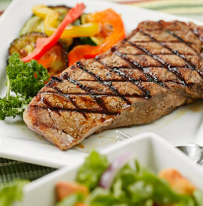 Churrasco con Vegetales