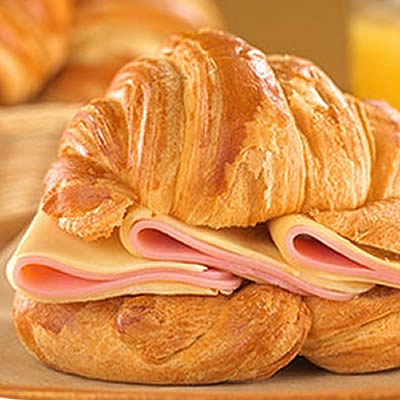 Croissant de Jamón y Queso