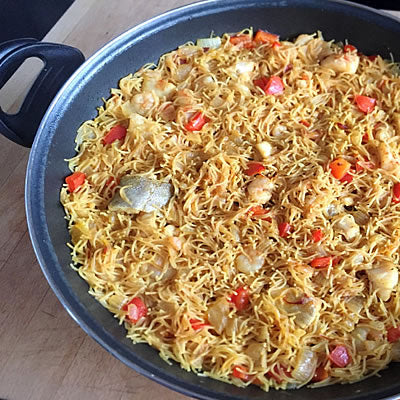 Fideuá de Bacalao (2 pers.)