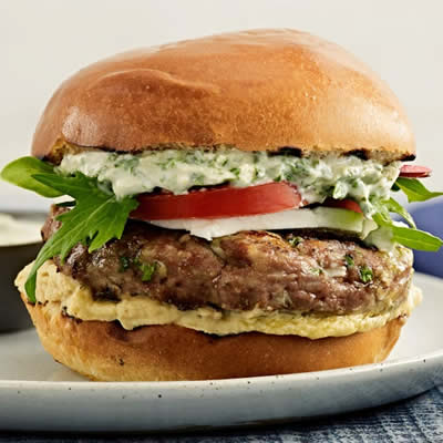 Hamburguesa Mediterránea