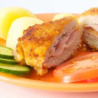 Milanesa de Pollo Rellena
